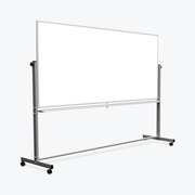 Luxor Reversible Magnetic Mobile 96x40 Whiteboard/ Whiteboard MB9640WW